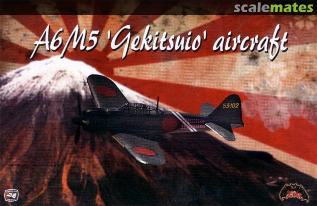 Boxart A6M5 'Gekitsuio' Aircraft ZTZ48/034 Zotz Decals