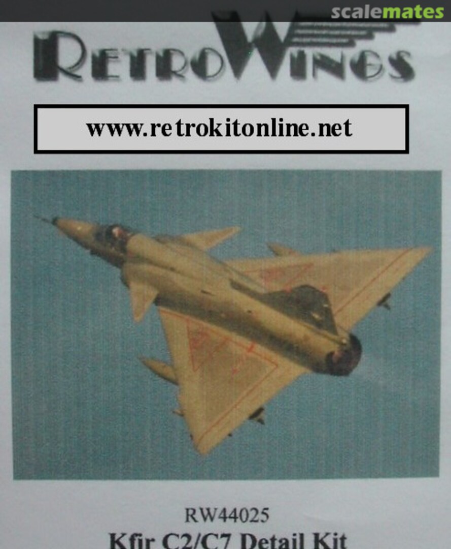 Boxart Kfir C2/C7 RW44025 RetroWings