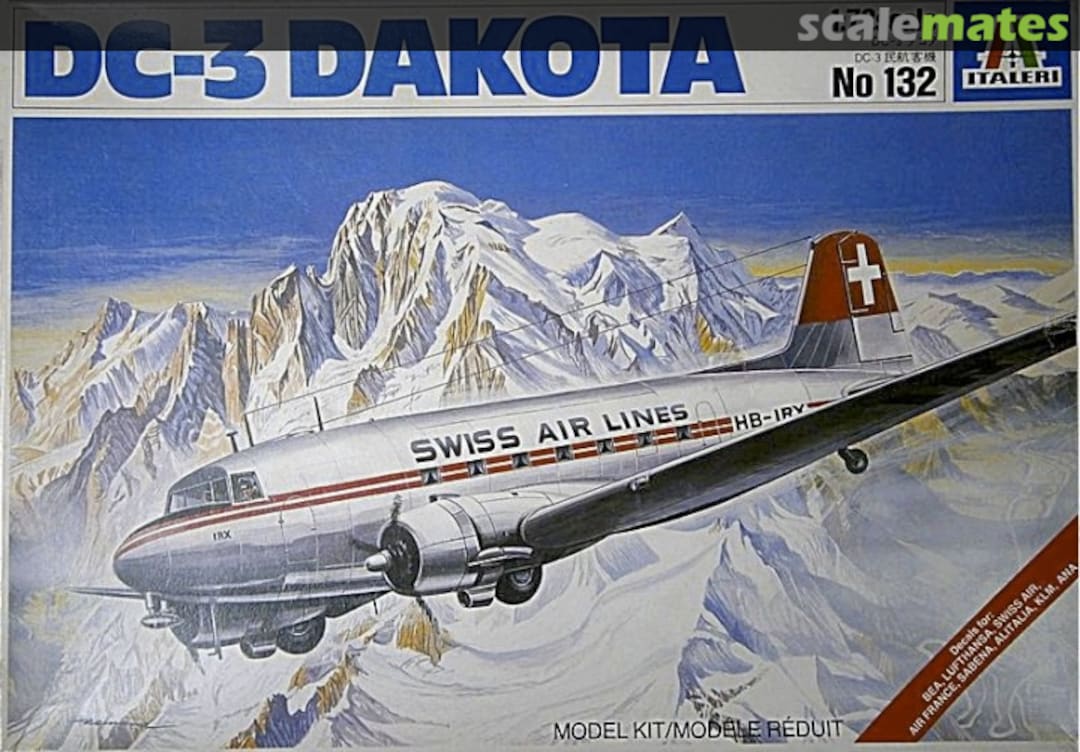 Boxart DC-3 Dakota 132 Italeri