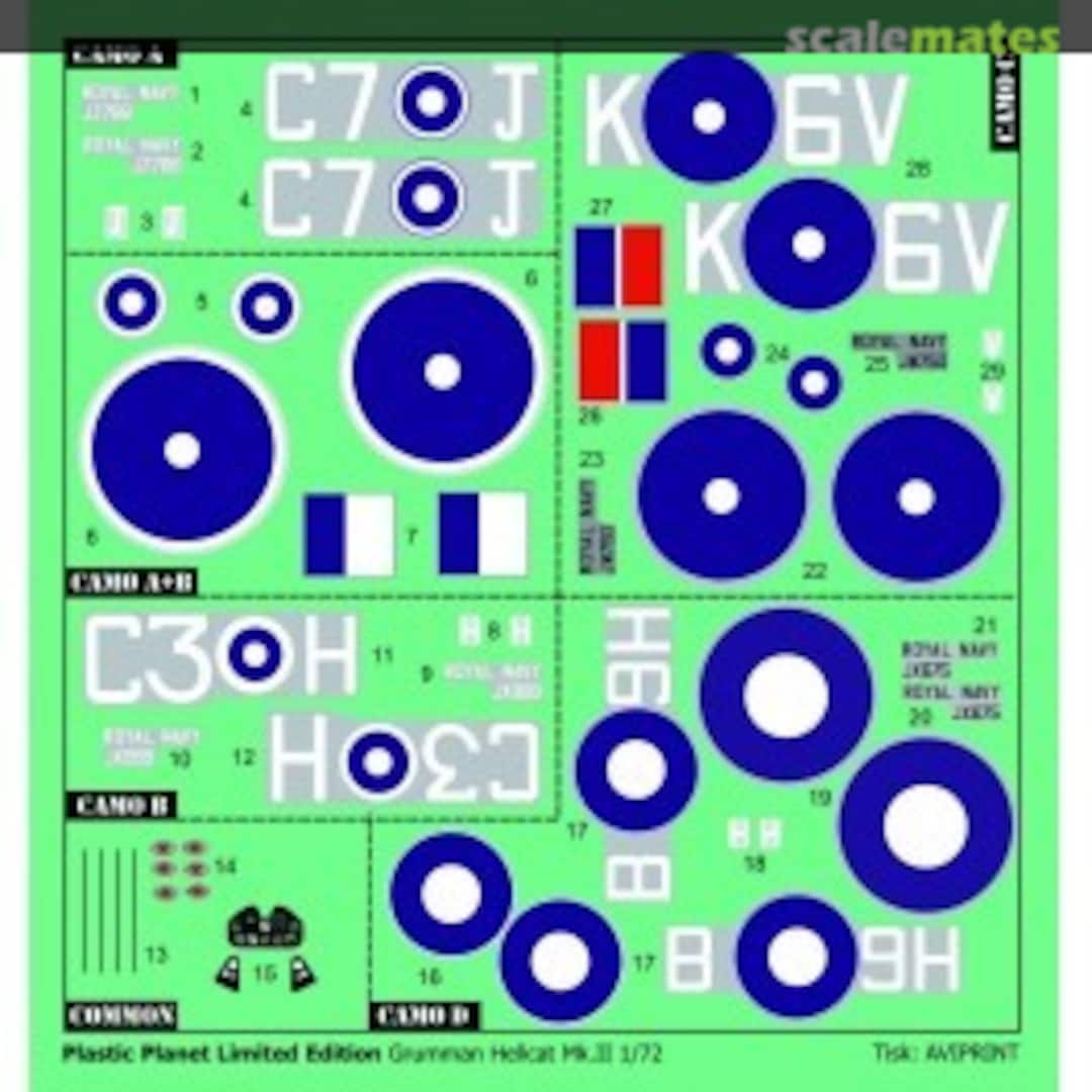 Boxart Hellcat Mk.II East Indies PPD 2 Plastic Planet Club