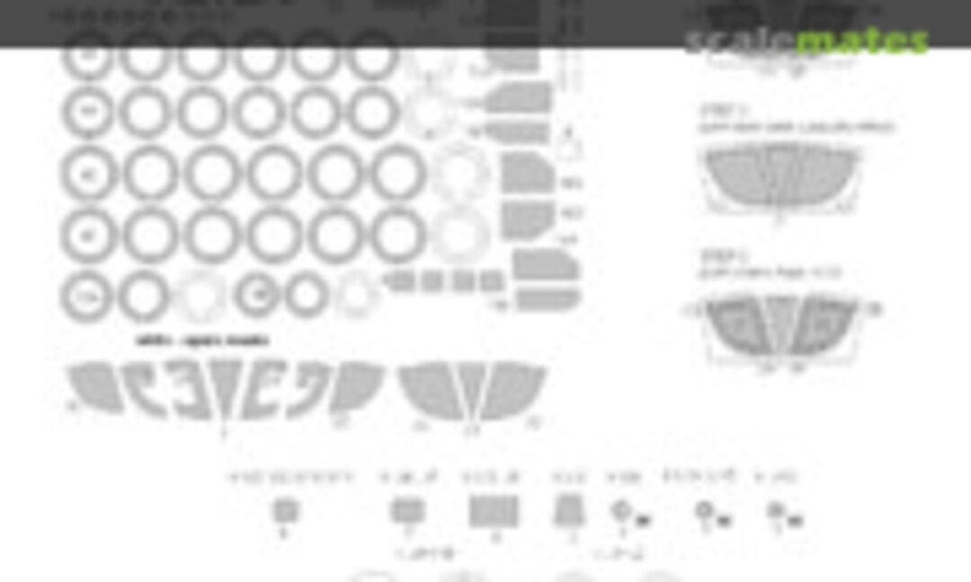 1:72 Tu-22M3 Backfire C ADVANCED kabuki masks (New Ware NWAM0471)