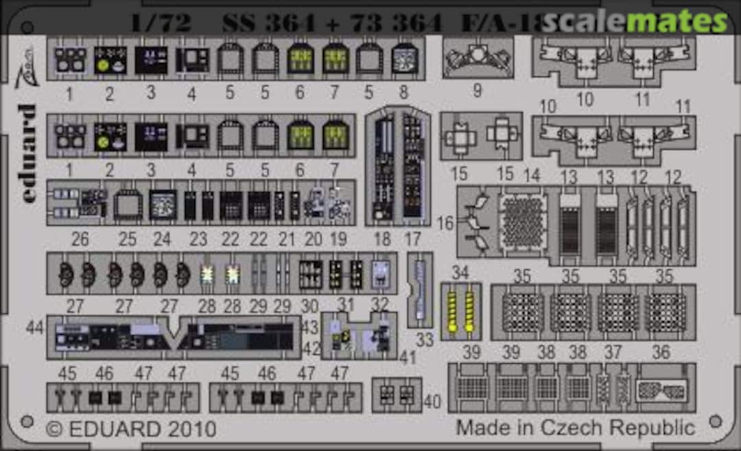 Boxart F/A-18D 73364 Eduard