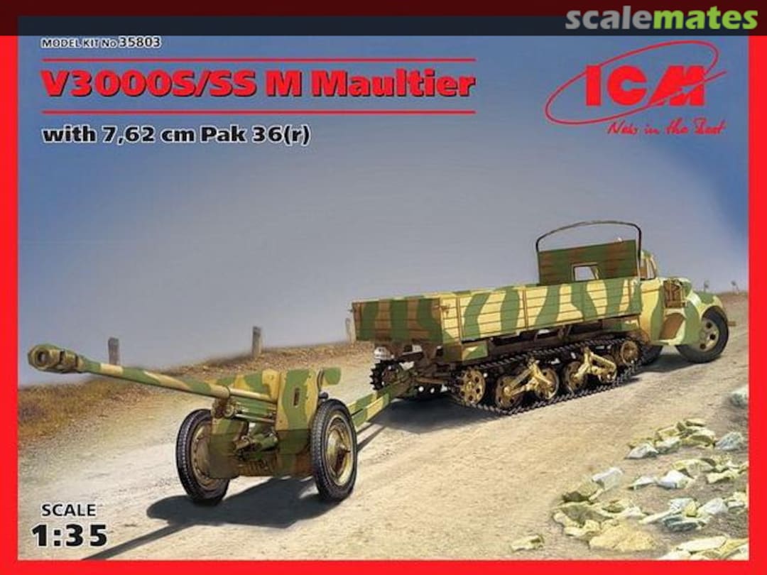 Boxart V3000S/SS M Maultier 35803 ICM