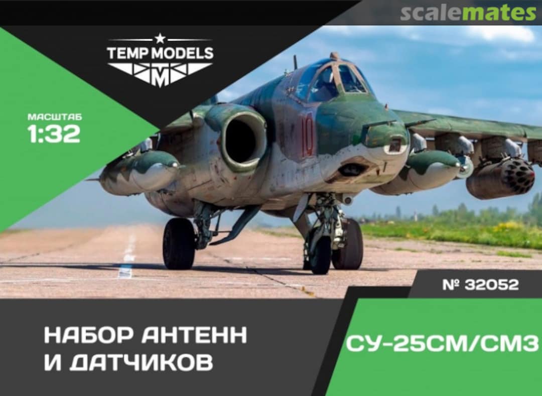 Boxart SET OF SENSORS AND ANTENNAS SU-25SM/SM(3) 32052 Tempmodels