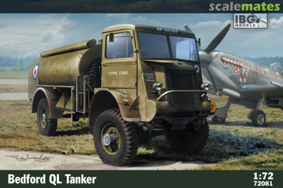 Boxart Bedford QL Tanker 72081 IBG Models