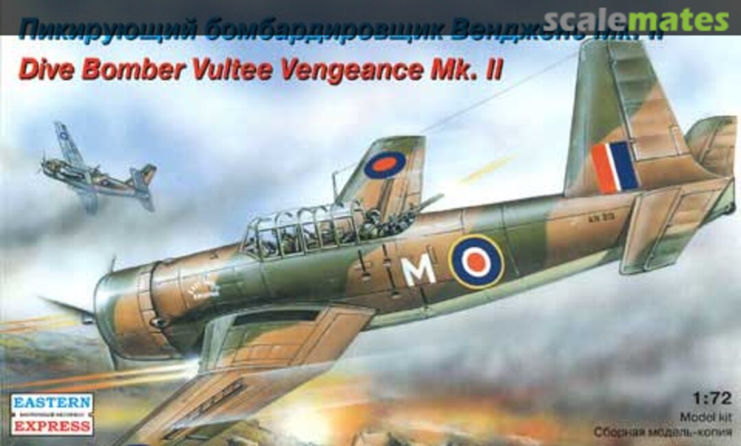 Boxart Dive Bomber Vultee Vengeance Mk.II 72264 Eastern Express