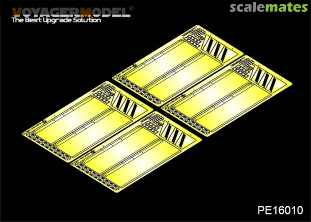 Boxart Tiger I side skirts PE16010 Voyager Model