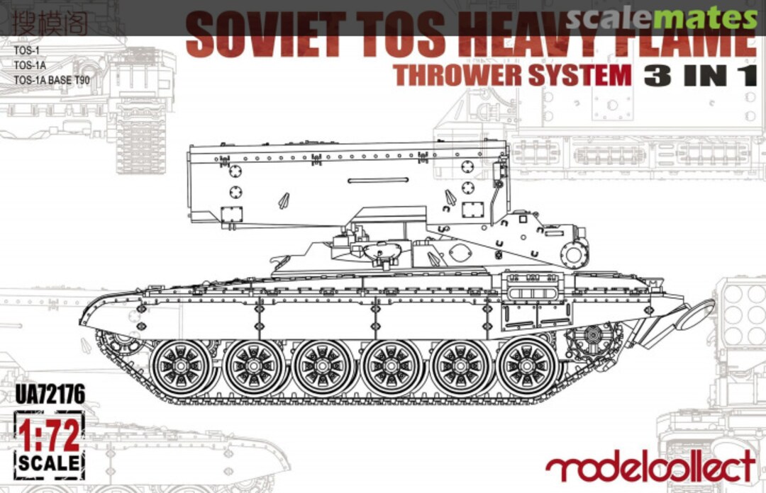 Boxart TOS Heavy Flame Thrower System UA72176 Modelcollect