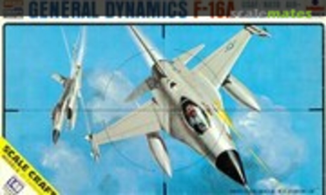 1:48 General Dynamics F-16A USAF / NATO Air-Combat Fighter (ESCI/Scale Craft 4010)