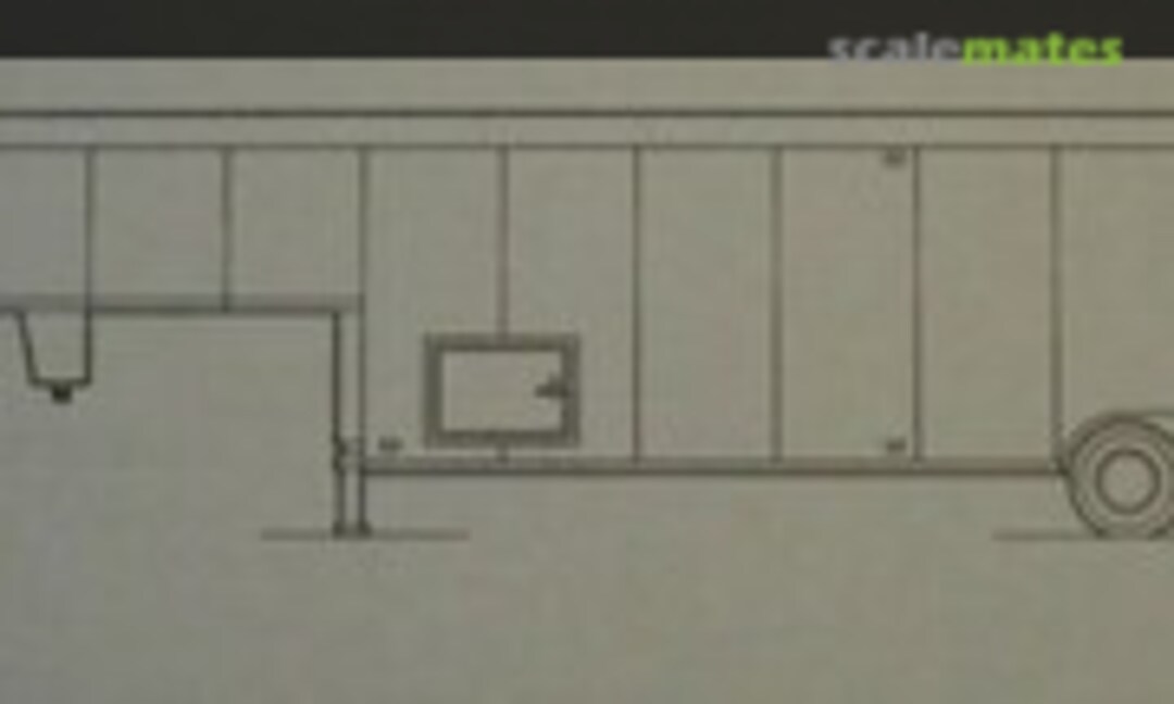 1:24 38' Foot Tri-Axle Fifth Wheel Trailer (Galaxie Limited 99061-G-38)