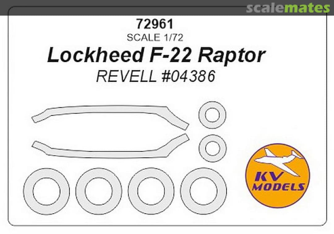 Boxart Painting masks for F-22 Raptor + masks for disks and wheels 72961 KV Models