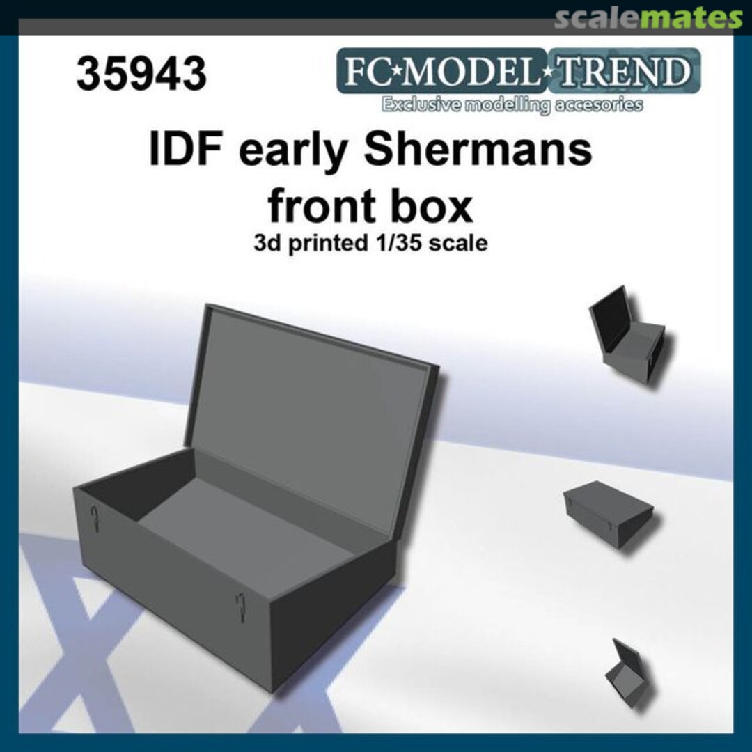 Boxart IDF Early Shermans Front Box 35943 FC Model Trend