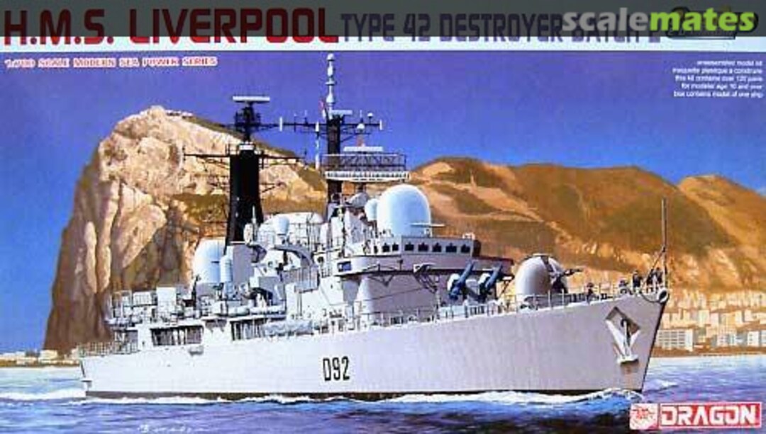 Boxart HMS Liverpool D92 7069 Dragon