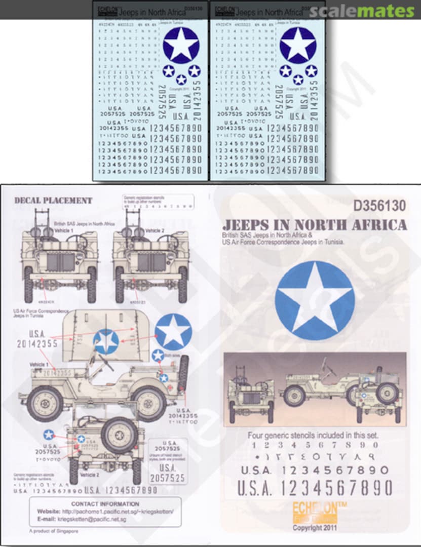 Boxart Jeeps In North Africa D356130 Echelon Fine Details