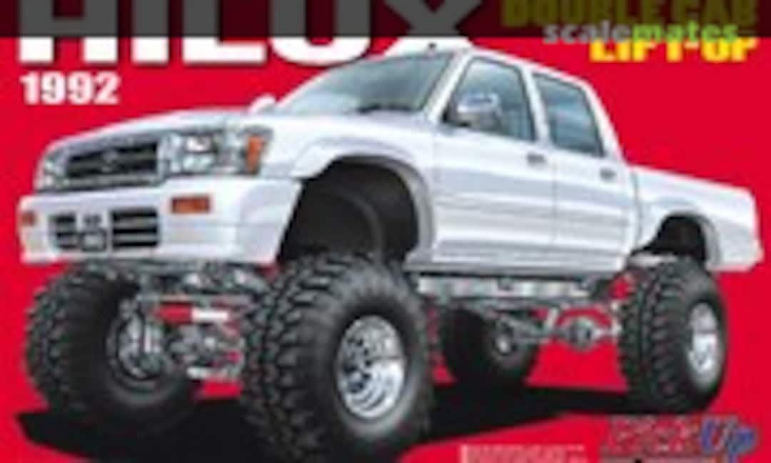 1:24 Hilux Double Cab Lift-Up (Aoshima 046623)