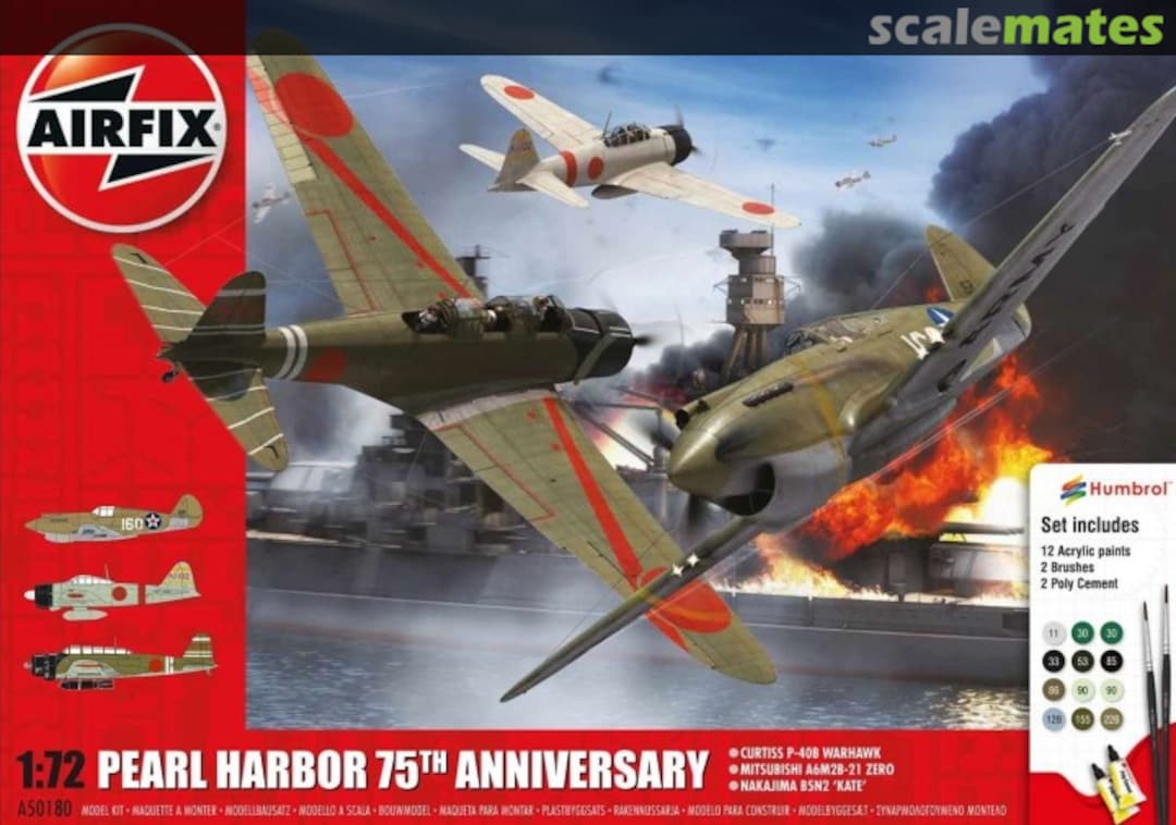 Boxart Pearl Harbor 75th Anniversary A50180 Airfix