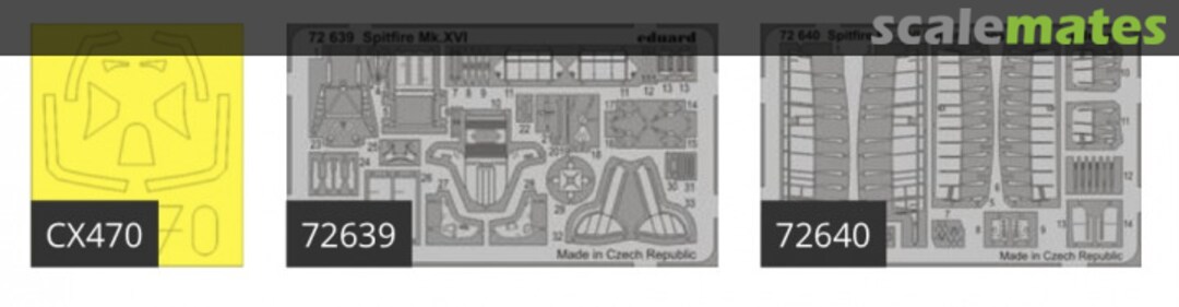 Contents Spitfire Mk.XVI Bubbletop BIG72124 Eduard