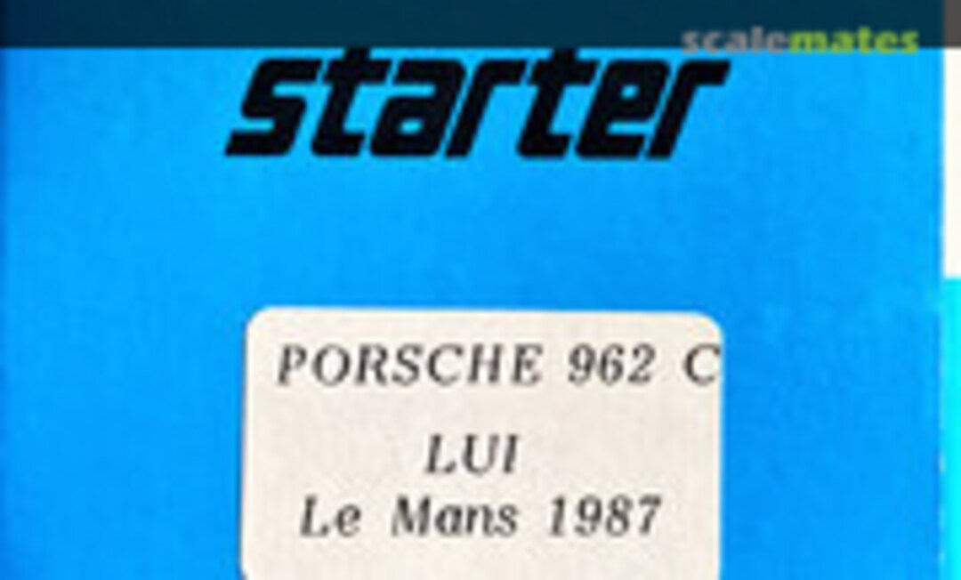 1:43 Porsche 962 C - &quot;LUI&quot; (Starter Blue Box)