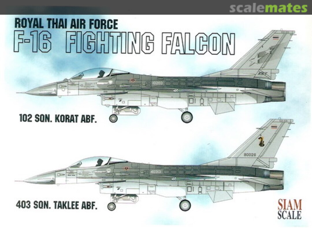 Boxart F-16 Fighting Falcon 48018 Siam Scale