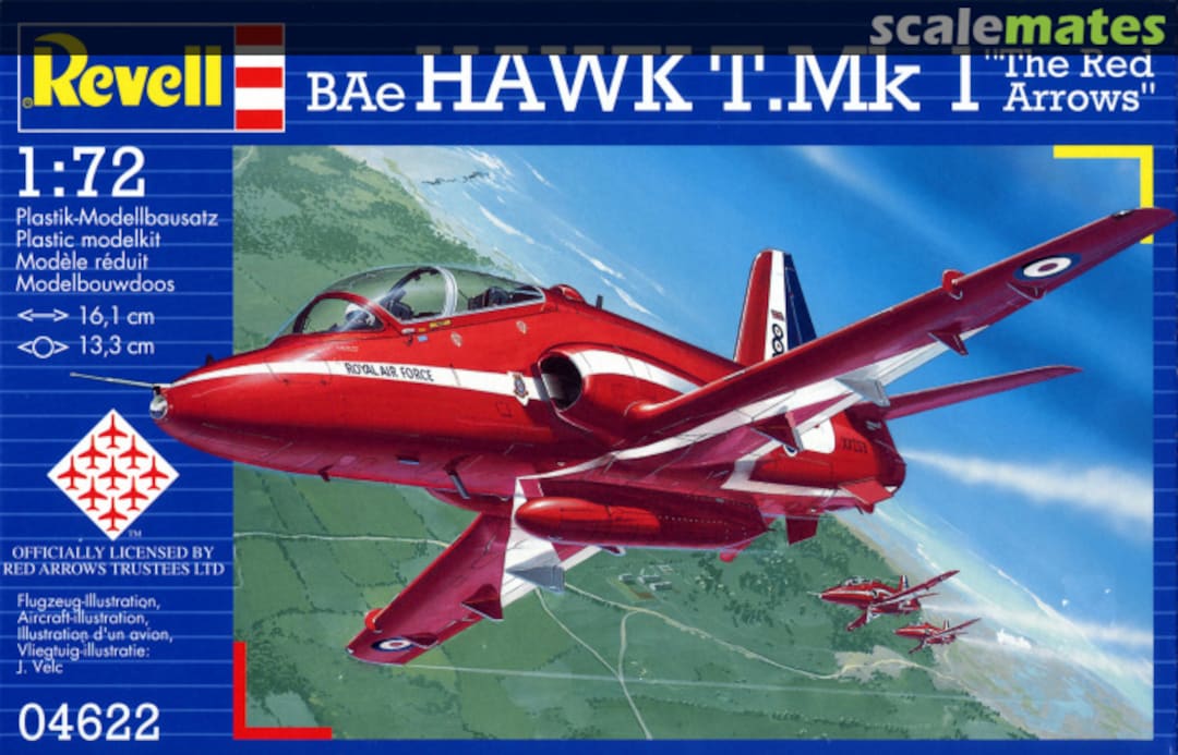 Boxart BAe Hawk T. Mk 1 "The Red Arrows" 04622 Revell