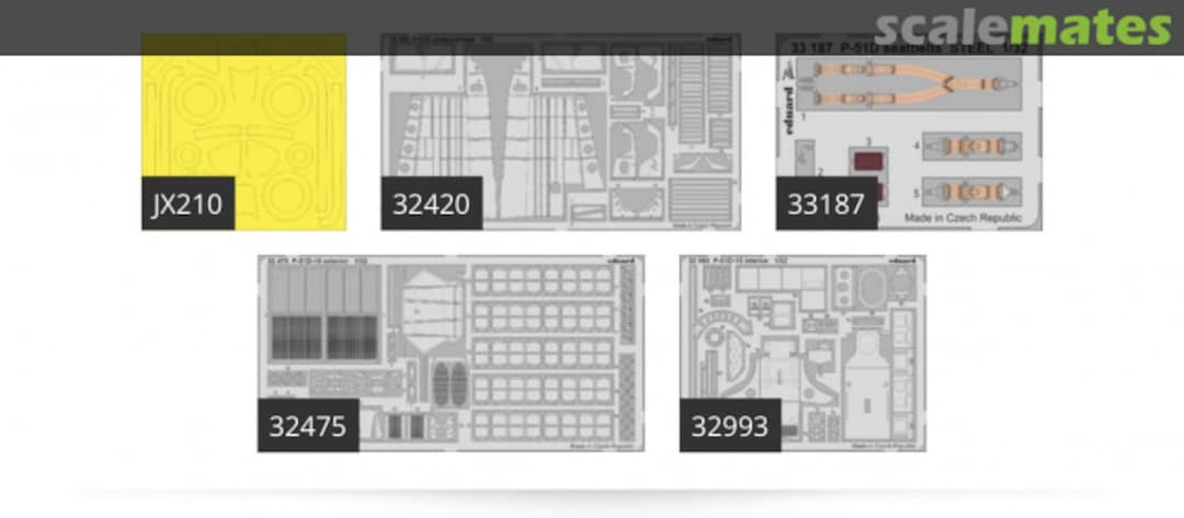 Contents P-51D-15 BIG33141 Eduard