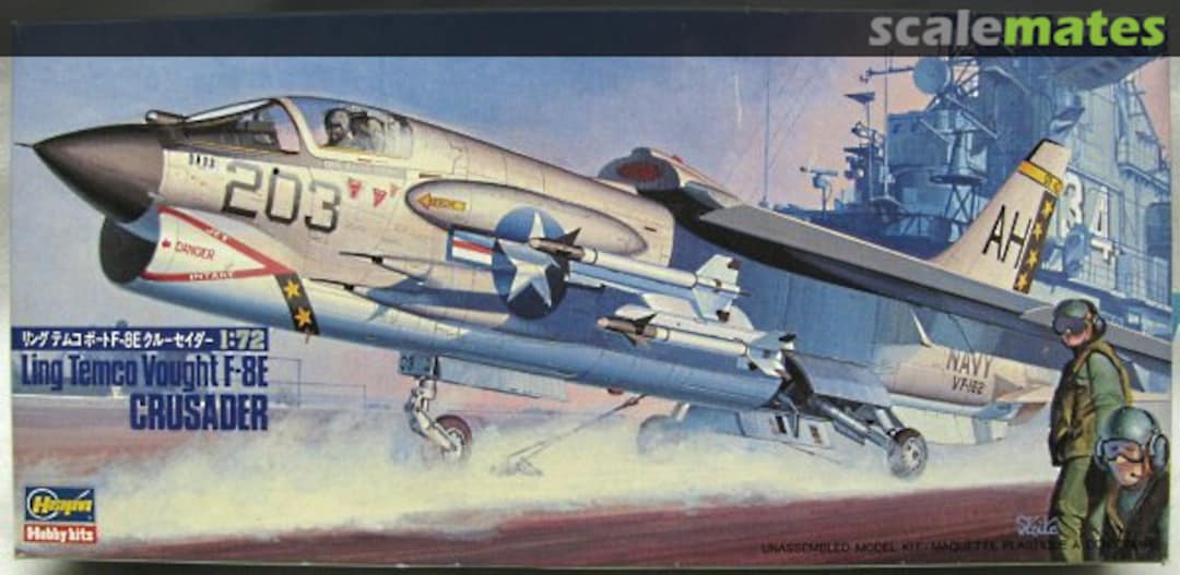 Boxart F-8E Crusader 710 Hasegawa