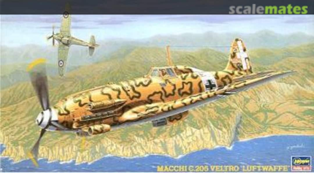 Boxart Macchi C.205 Veltro 'Luftwaffe' 09271 Hasegawa