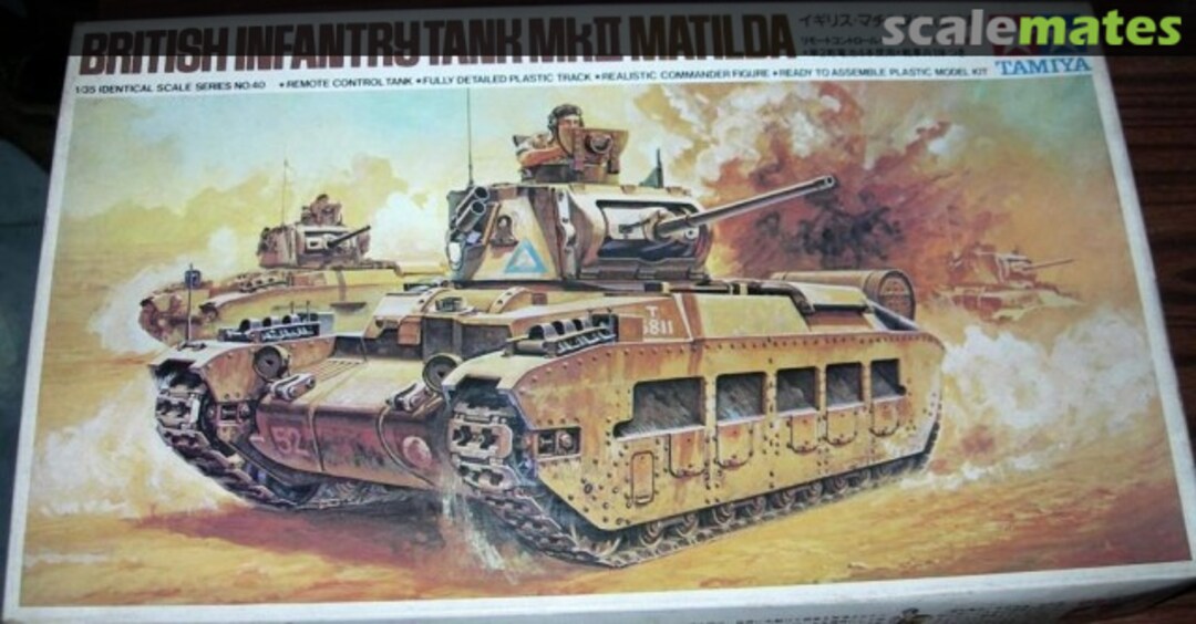 Boxart Matilda MT240 Tamiya