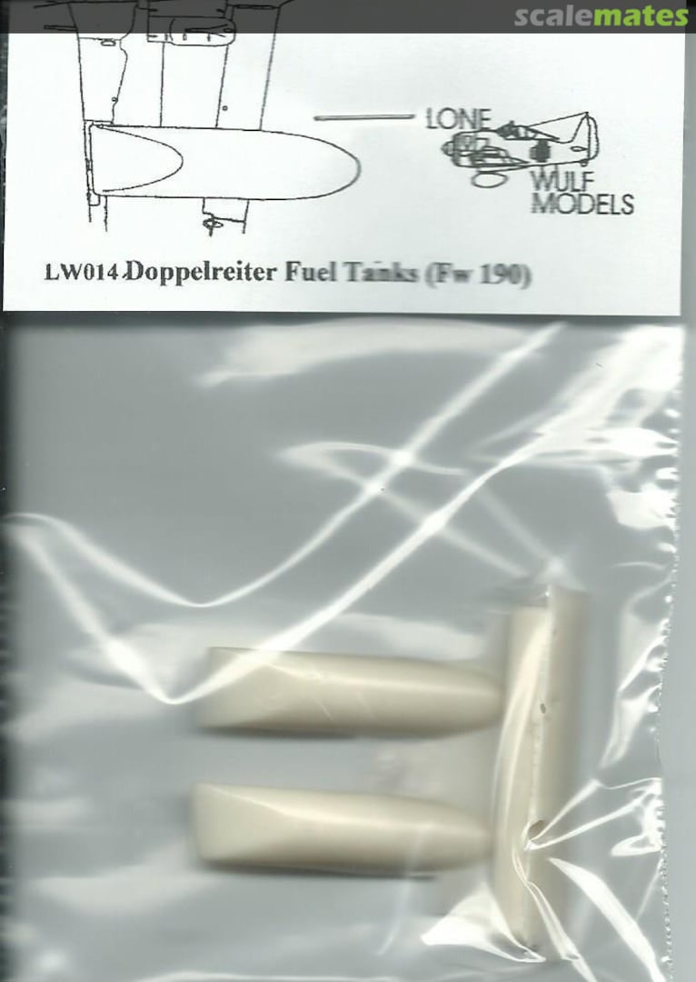 Boxart Doppelreiter Fuel Tanks (Fw 190) LW014 Lonewulf Models