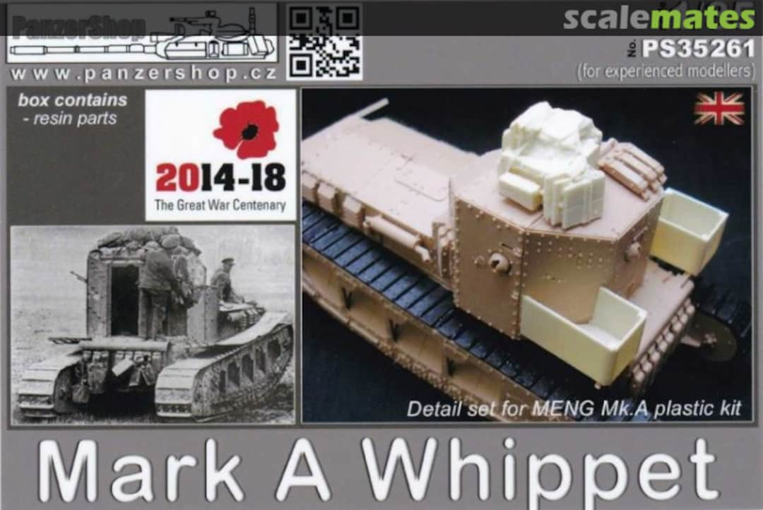 Boxart Mark A Whippet PS35261 PanzerShop