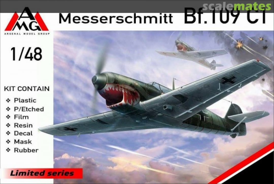 Boxart Messerschmitt Bf.109 C1 48716 AMG