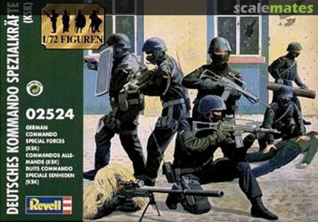 Boxart Deutsche Kommando Spezial Kräfte 02524 Revell