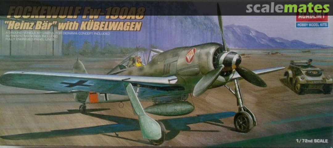 Boxart FockeWulf Fw-190A8 2213 Academy