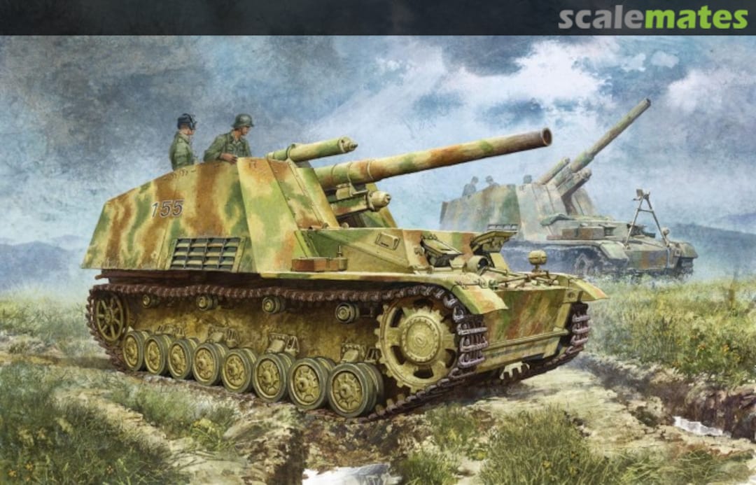 Boxart Sd.Kfz.165 Hummel Late Production 6321 Dragon