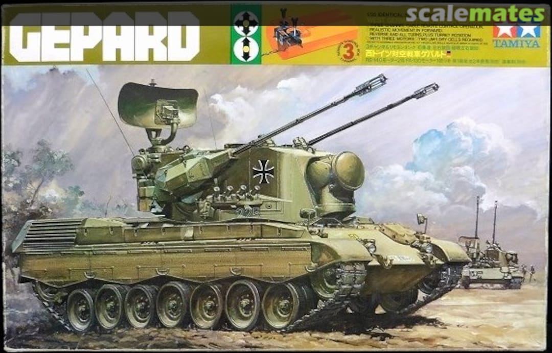 Boxart Gepard MM253 Tamiya