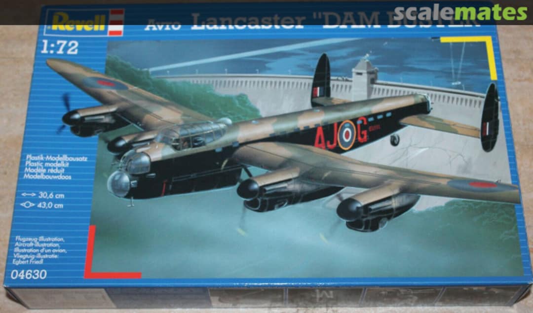 Boxart Avro Lancaster "Dam Buster" 04630 Revell