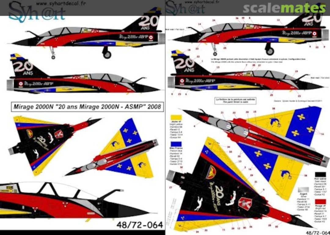 Boxart Dassault Mirage 2000N 48-064 Syhart