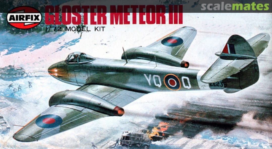 Boxart Gloster Meteor III X-209 Airfix/Gunze