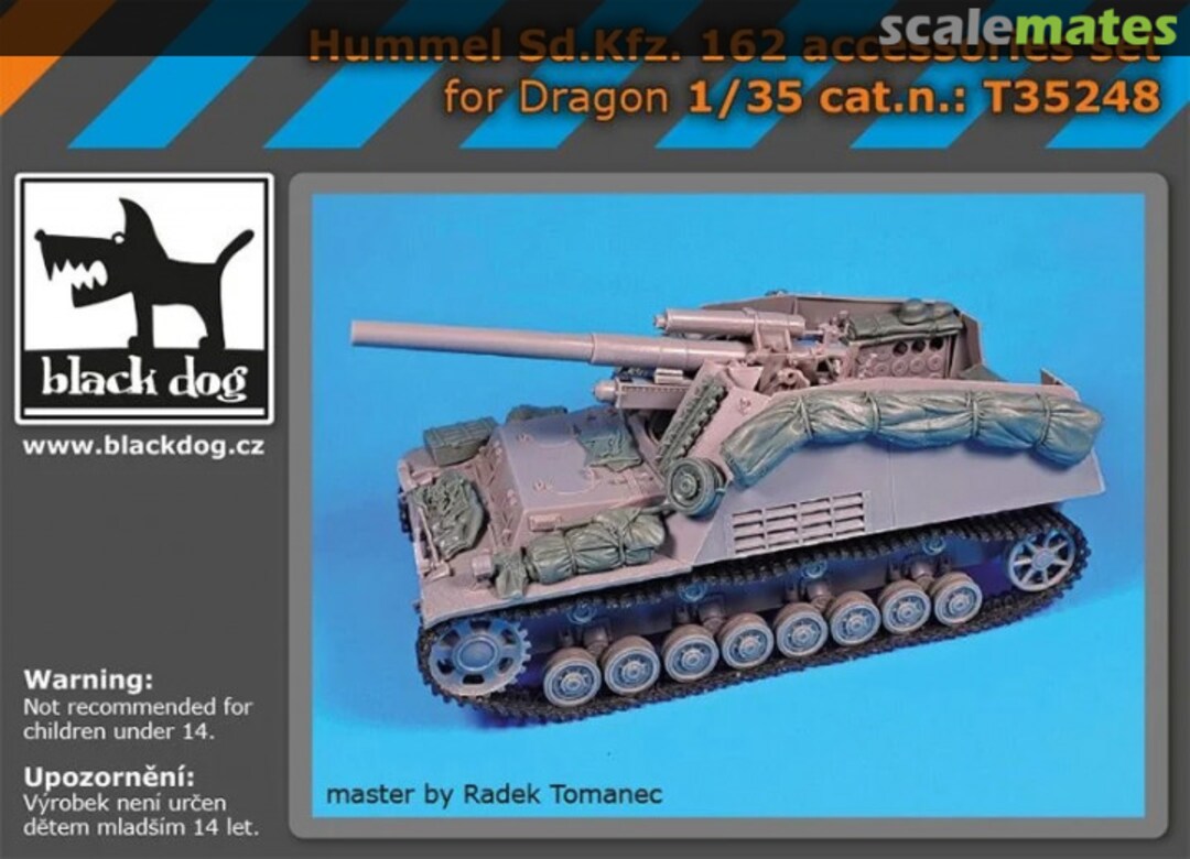 Boxart Hummel Sd.Kfz 162 accessories set - Dragon - 35248 Black Dog