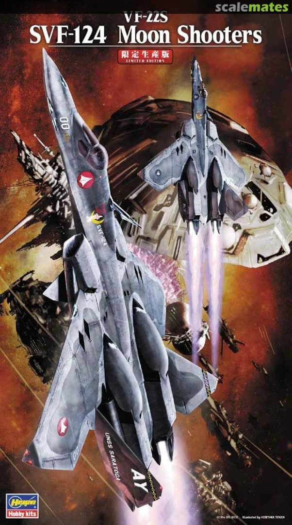 Boxart VF-22S 'SVF-124 Moon Shooters' 65784 Hasegawa