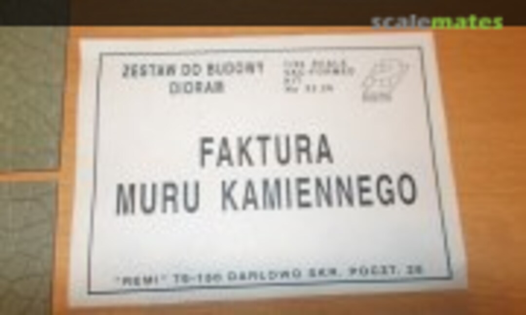 1:35 Faktura Muru Kamiennego (REMI 35.26)