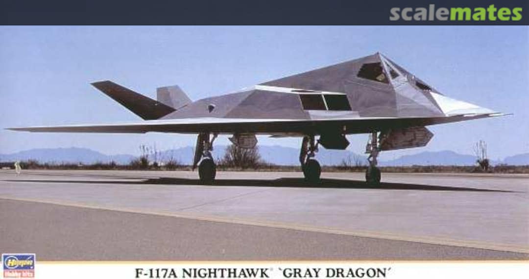 Boxart F-117A Nighthawk `Gray Dragon´ 00833 Hasegawa