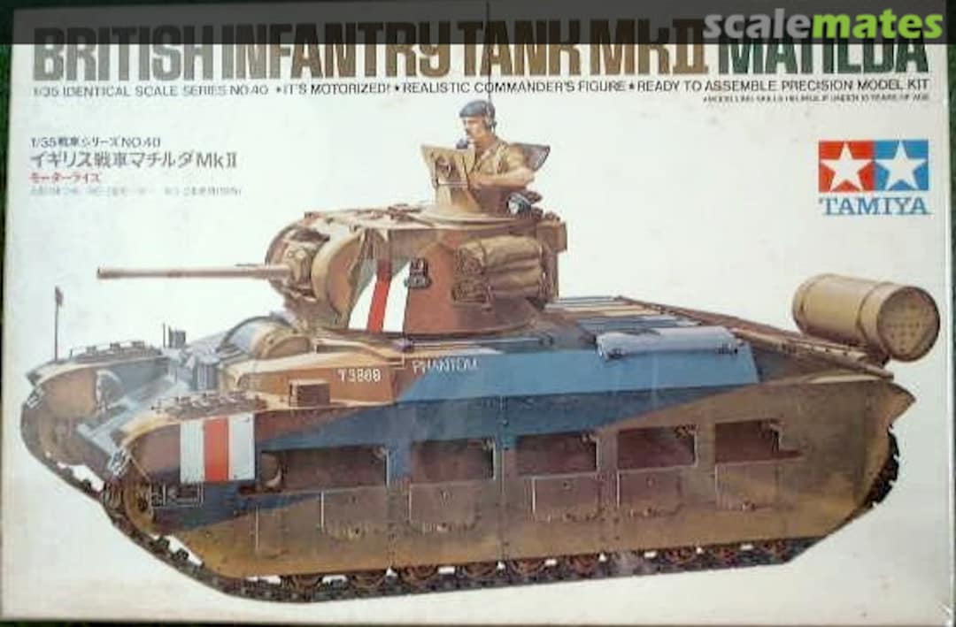 Boxart Matilda MT140 Tamiya