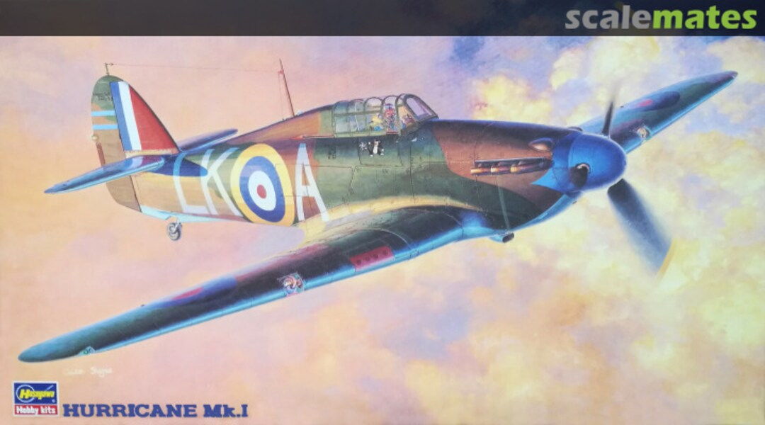 Boxart Hawker Hurricane Mk.I 09065 Hasegawa