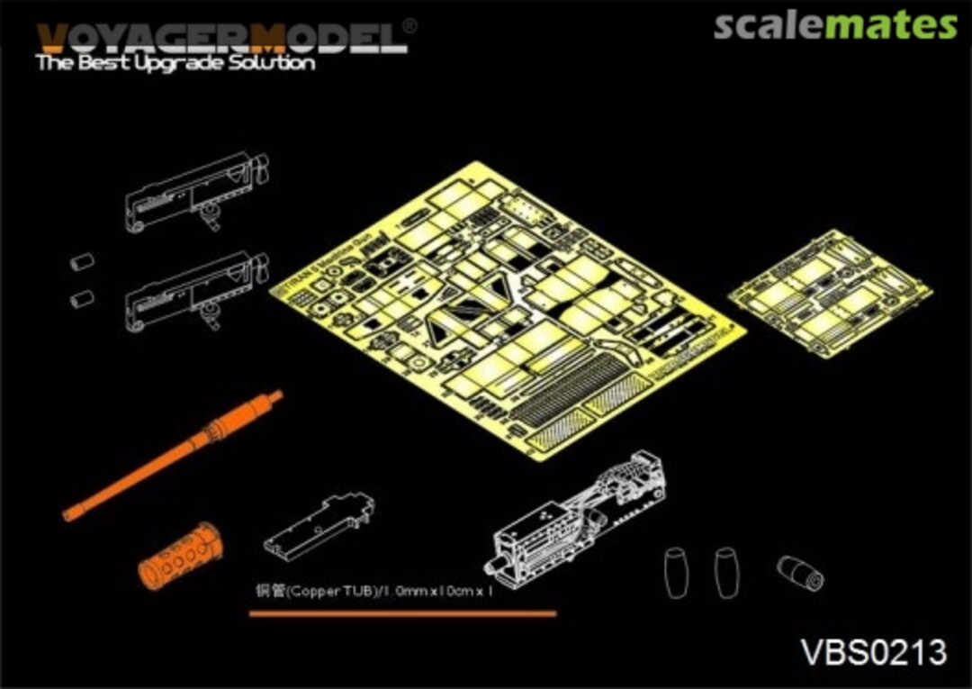 Boxart Israeli Tiran 5 MBT carried machine gun sets (full kit) VBS0213 Voyager Model