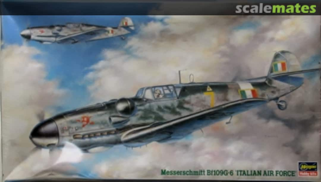 Boxart Messerschmitt Bf109G-6 'Italian Air Force' 09266 Hasegawa