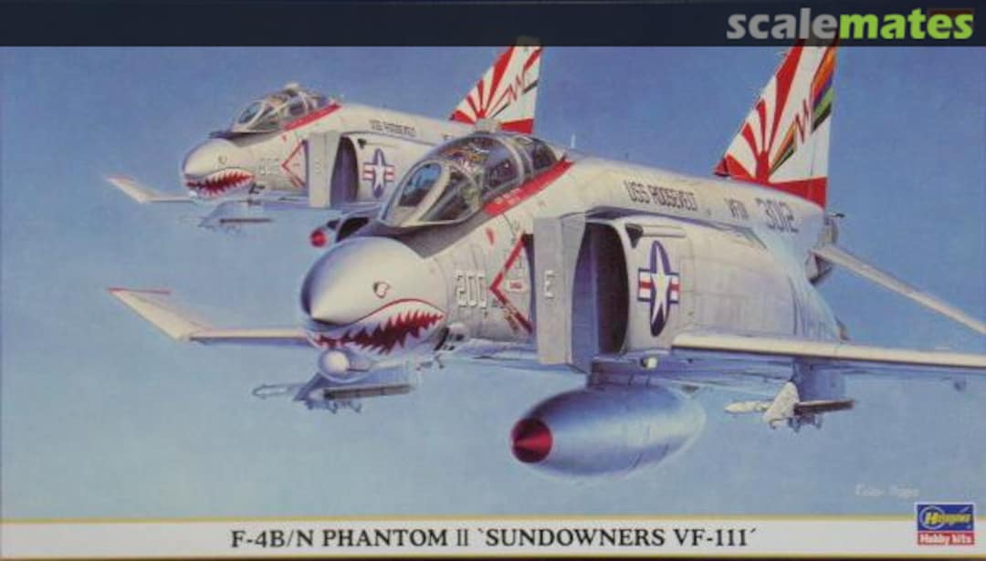 Boxart F-4B/N Phantom II 'Sundowners VF-111' 00365 Hasegawa