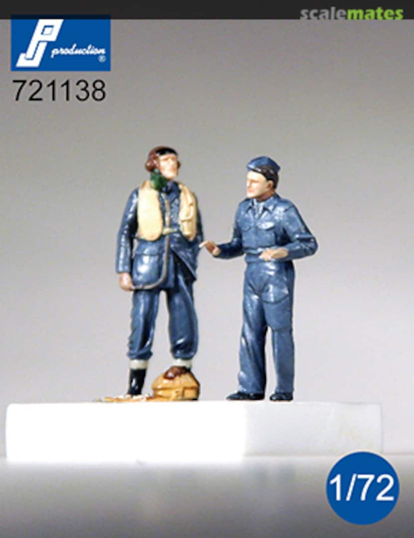 Boxart RAF Pilot & Mechanic (WWII) 721138 PJ Production