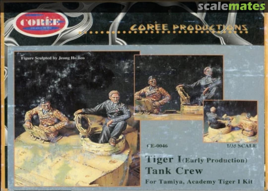 Boxart Tiger I Tank Crew CE-0046 Corée Productions