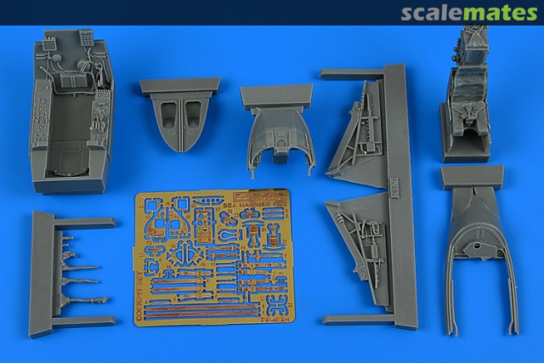 Boxart Sea Harrier FA.2 cockpit set 4824 Aires